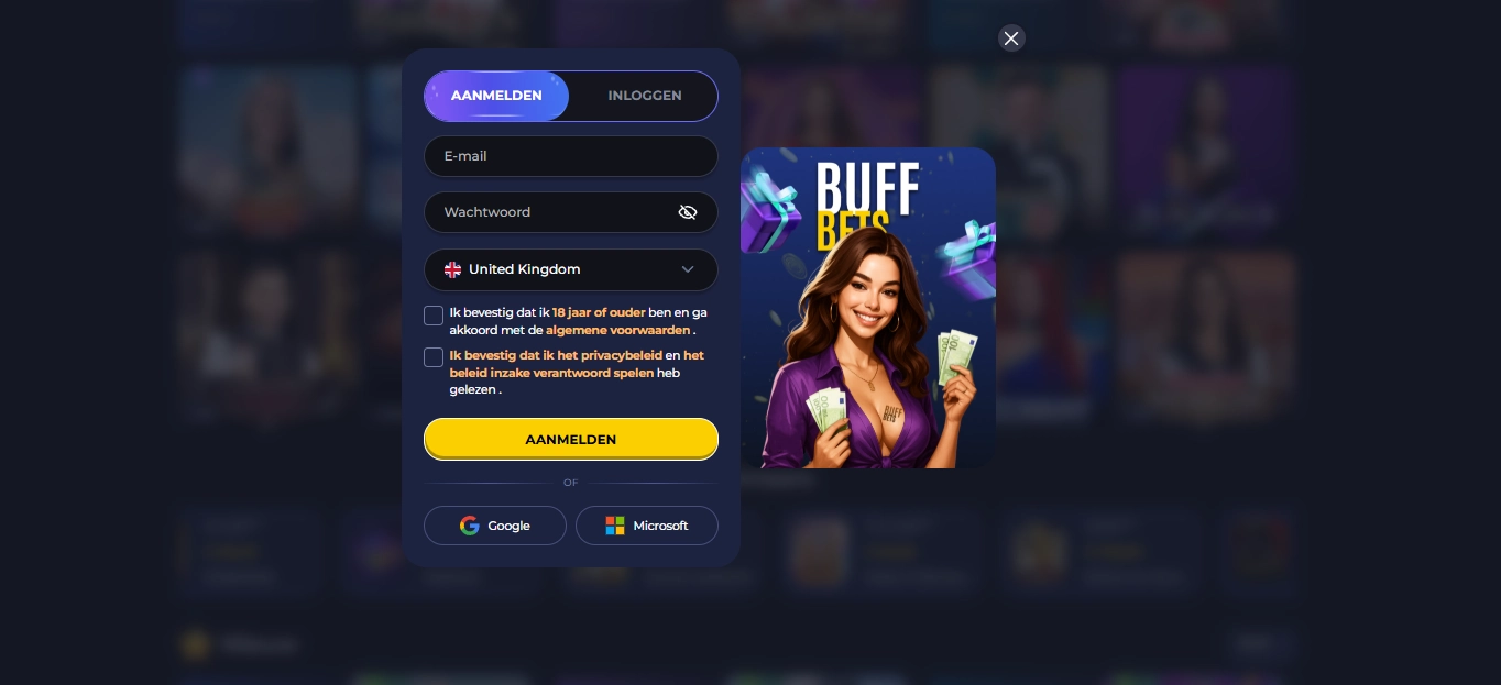 buffbets casino aanmelden
