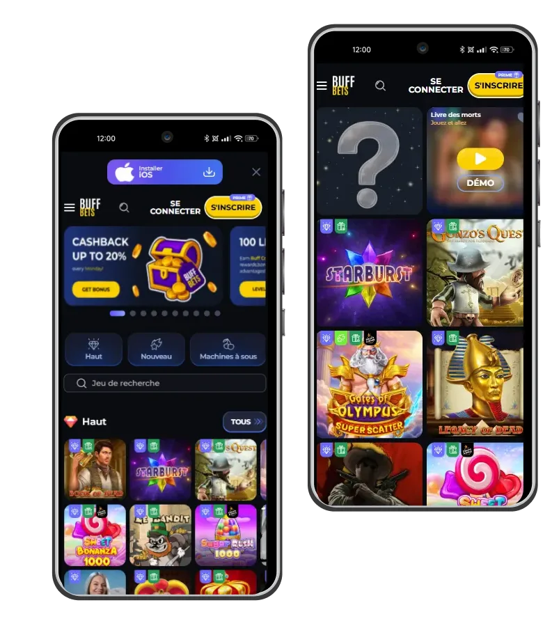 buffbets casino mobile fr