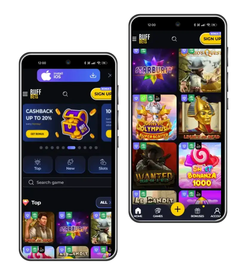 buffbets casino mobile version