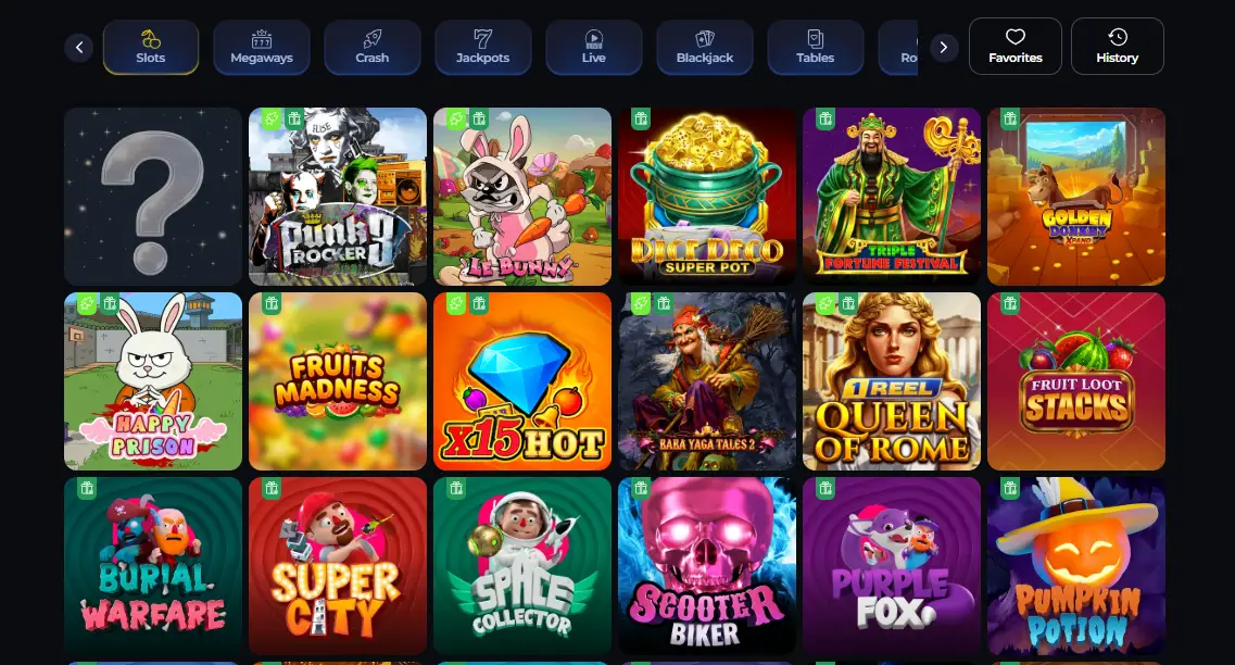 buffbets casino slots