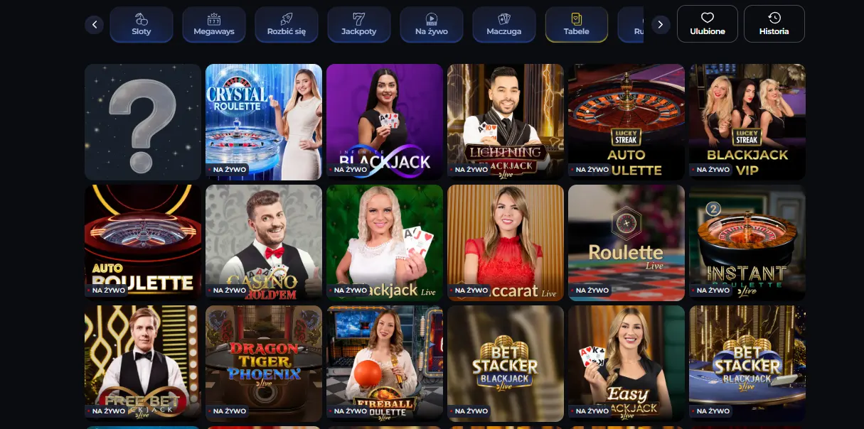 buffbets casino tabele